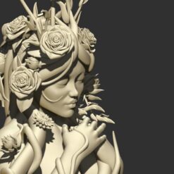 Alternative view of Mô hình tượng nữ thần cây