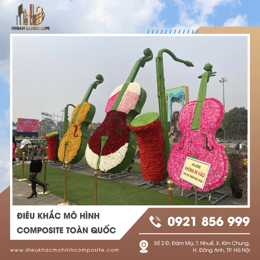 Sản phẩm mô hình composite điêu khắc theo yêu cầu toàn quốc