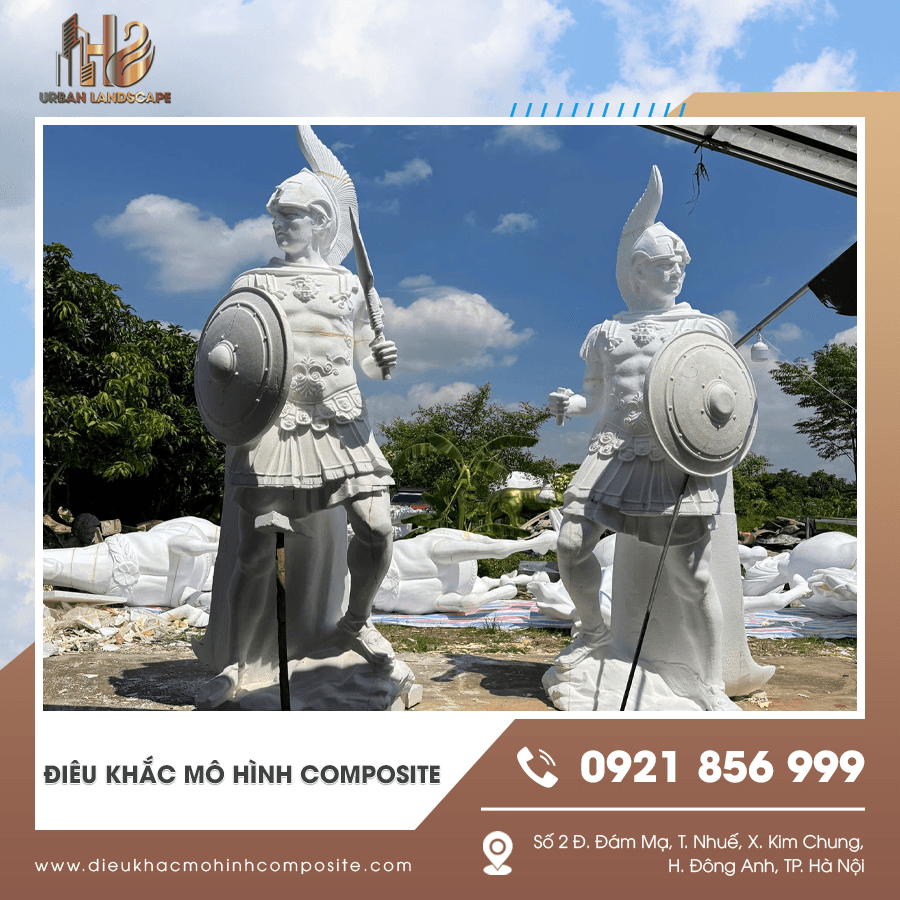 Gia công điêu khắc mô hình composite theo yêu cầu