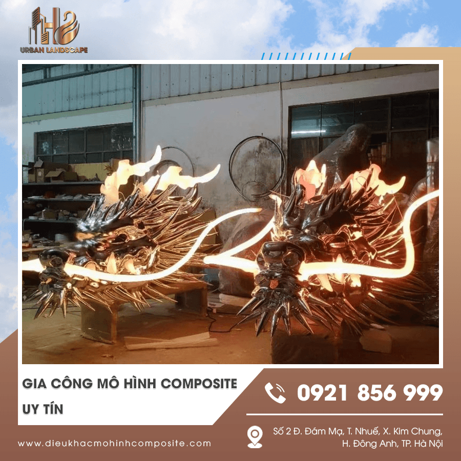 Thi công gia công mô hình composite uy tín