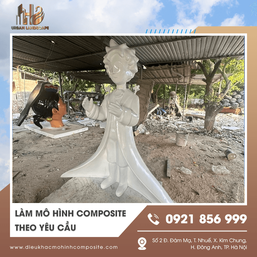 Mô hình composite được thiết kế và sản xuất theo yêu cầu