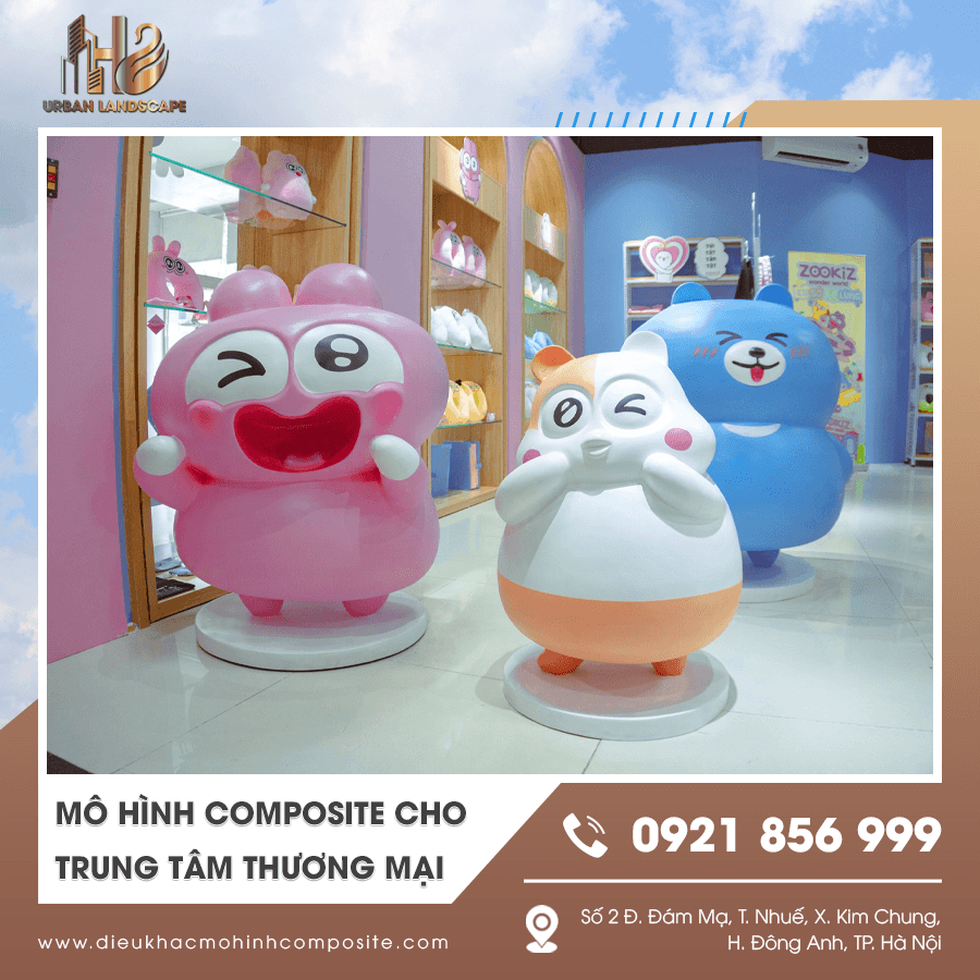 Mô hình composite kích thước lớn cho TTTM