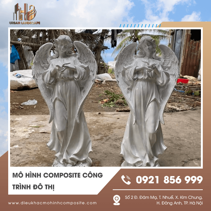 Mô hình composite công trình đô thị bền vững