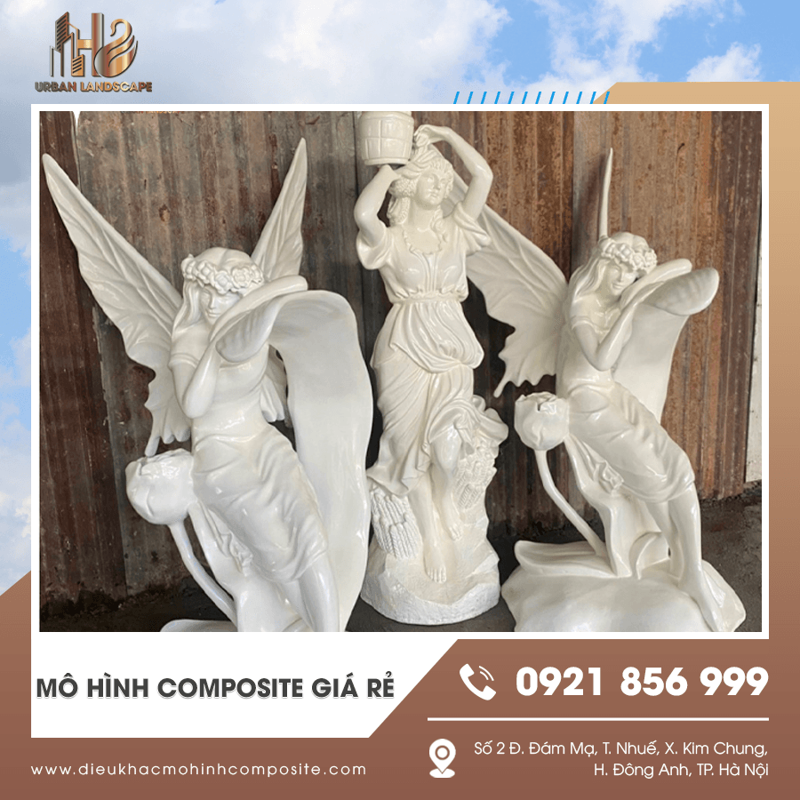 Mô hình composite trang trí giá rẻ bền đẹp