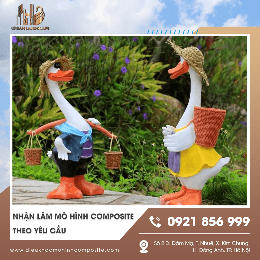 Xưởng nhận làm mô hình composite theo yêu cầu