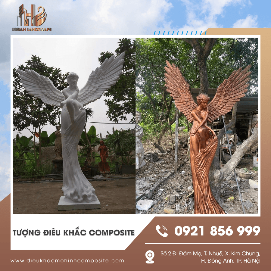 Tượng composite điêu khắc dùng cho trang trí và trưng bày