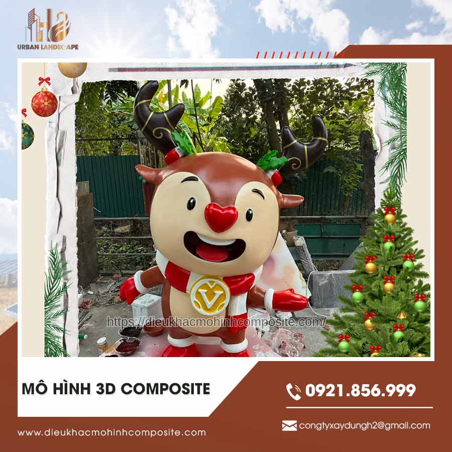 Mô Hình 3D Composite