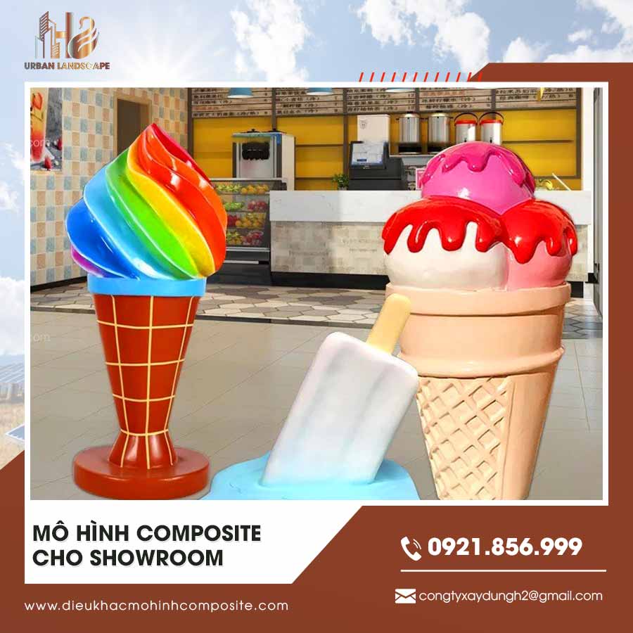 Mô Hình Composite Cho Showroom