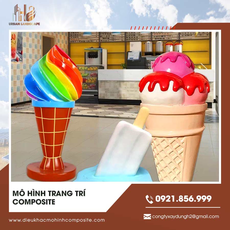 Mô Hình Trang Trí Composite