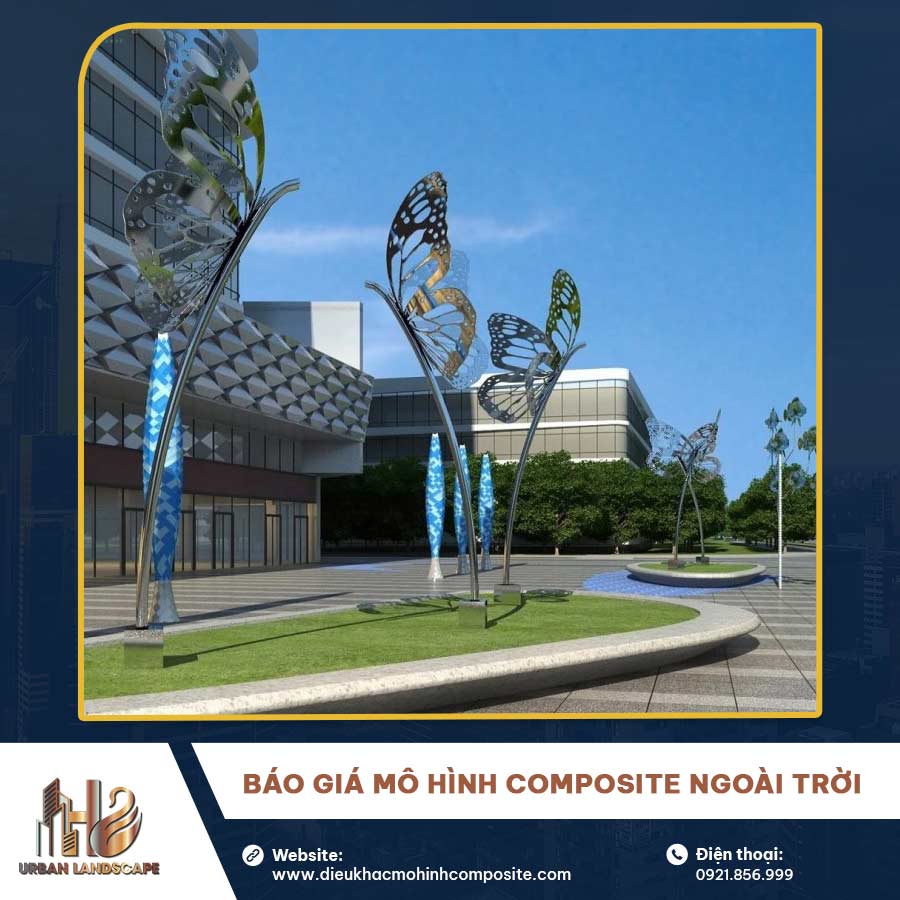 Báo giá mô hình Composite ngoài trời