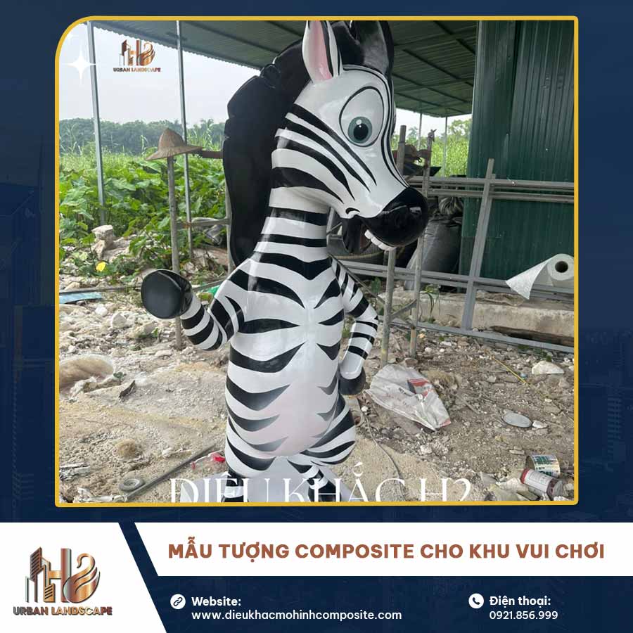 Mẫu tượng Composite cho khu vui chơi