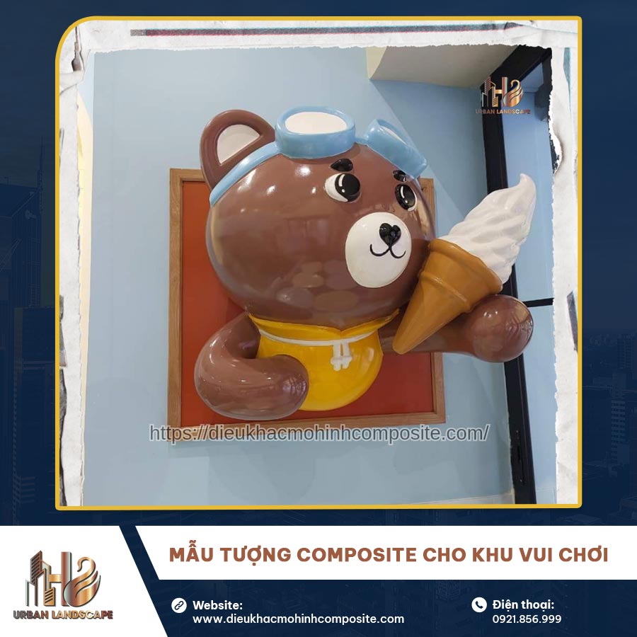Mẫu tượng Composite cho khu vui chơi