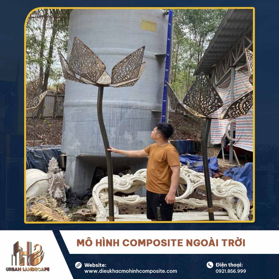 Mô hình Composite ngoài trời