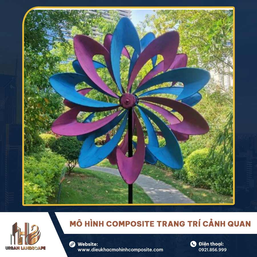 Mô hình Composite trang trí cảnh quan